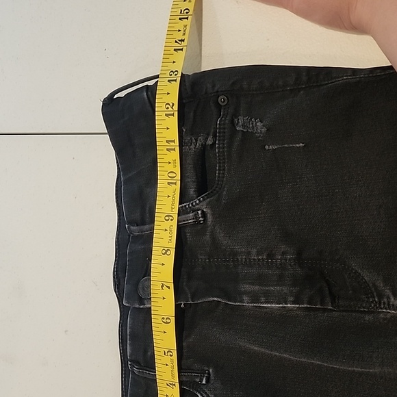 MOTHER Looker Ankle Fray Jeans in Guilty as Sin sz 24 - Picture 9 of 15